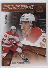 2023 Upper Deck SP Game Used Authentic Rookies Bronze /265 Jakob Pelletier 0tc8