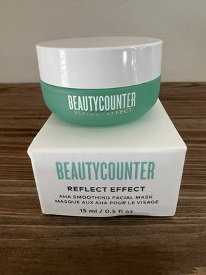 Beautycounter Reflect Effect AHA Smoothing Facial Mask 0.5 Oz 15 mL - NIB