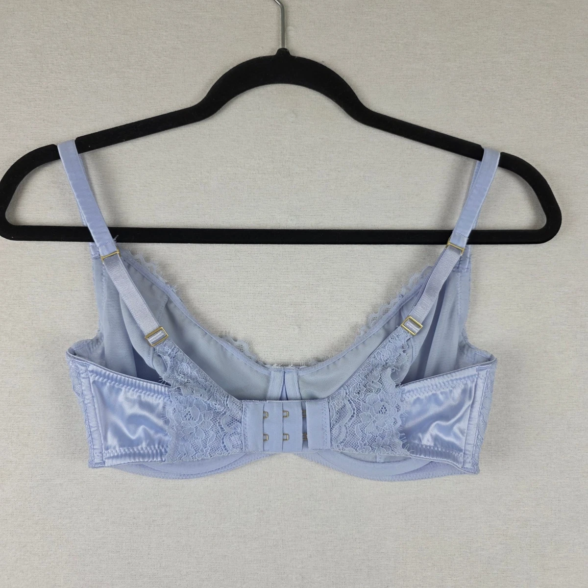 Bras N Things Demi Bra - Light Blue Lace AU 10E
