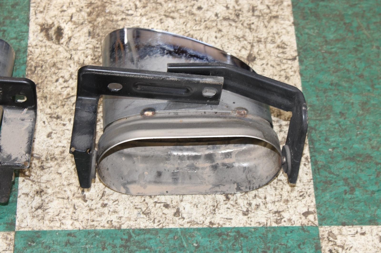 Bentley Continental GT 2004-2013 Rear Left, right Exhaust tailpipes Pair Chrome