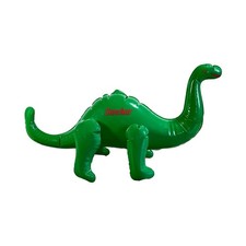 RARE Genuine Sinclair Dino Inflatable Blow Up Dinosaur Gasoline Oil Collectible