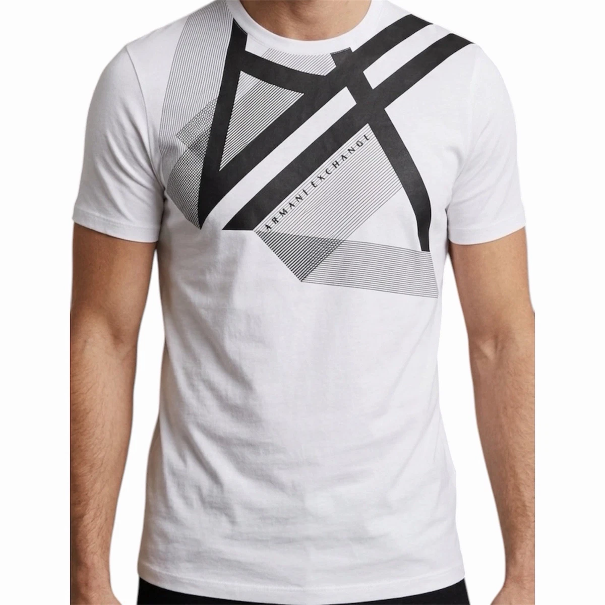 Armani Exchange White T-Shirts for Men for sale | eBay