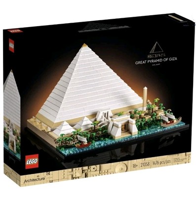  LEGO ARCHITECTURE 21058 DIE GROSSE PYRAMIDE VON GIZEH NEU! AUS DER PRODUKTION!