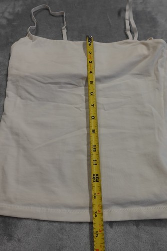 NWT Skims Cotton Jersey Cami SL-CAM-6368W Marble White Medium - Picture 2 of 8