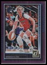 2025 Donruss WNBA #50 Karlie Samuelson Purple Shimmer #/99