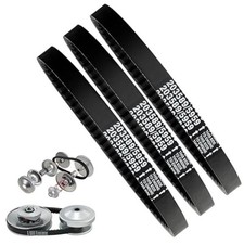 3 Pack Drive Belt for 30 Series Go Kart Torque Converter Drive Belt Replaces 12-