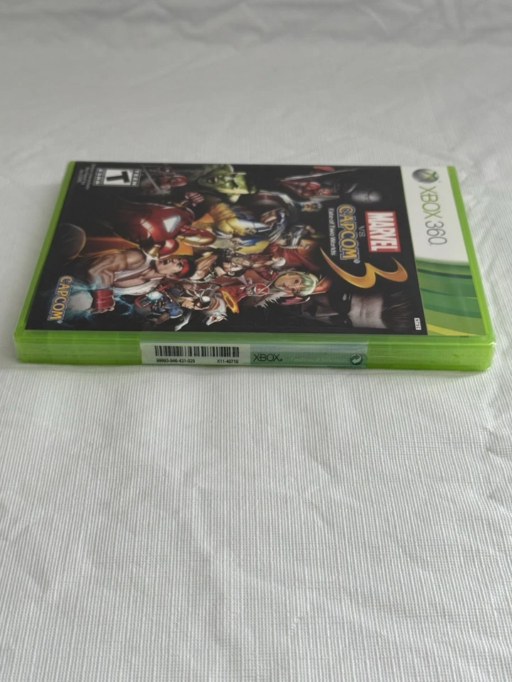 Marvel vs. Capcom 3: Fate of Two Worlds (Microsoft Xbox 360) Brand New *SEALED* - Image 3 of 4