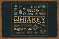 Holzschild 20X30 Cm Whiskey Blended Irish Pub Deko Geschenk Holz Schild