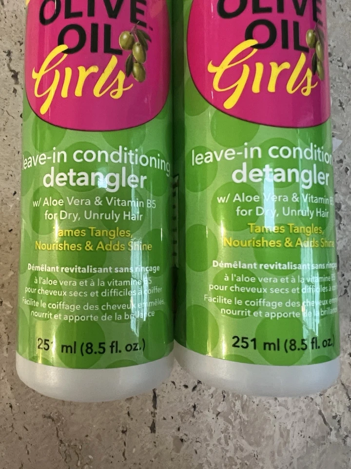 Детанглер кондиционирующий для девочек ORS оливковое масло 8,5 унции 2 упаковки - Изображение 2 из 4