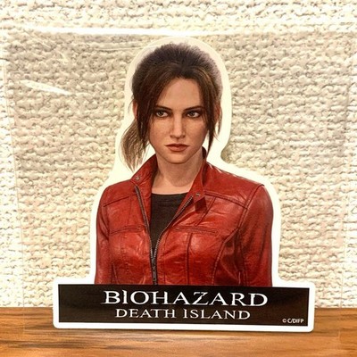 Resident Evil Die-Cut Sticker Claire Redfield Death Island Biohazard Video Game