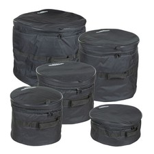Pro II Fusion Drum Taschen Set 22" 10" 12" 14" 14"x6,5" Nylon Gepolstert DBS 03