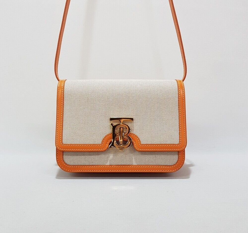 Burberry Canvas Shoulder Bag TB - TVB | eBay Burberry Canvas Shoulder Bag TB - TVB | eBay