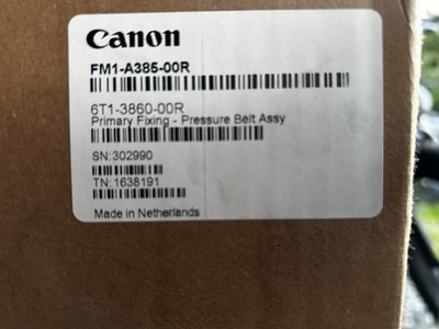 #ad Genuine Canon FM1 A385 Fixing Pressure Belt Assembly C8000 NEW In Box $1400.00