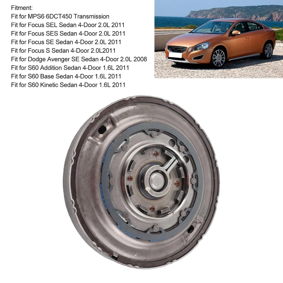 For 2008-2011 Dodge Avenger MPS6 6DCT450 Auto Transmission Clutch Gearbox Drum Foto 2 de 4