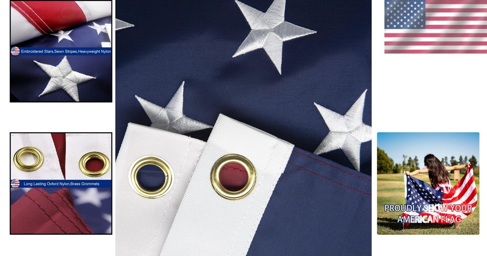 American Flag, USA Flag, US Flag In Stock - Foto 4