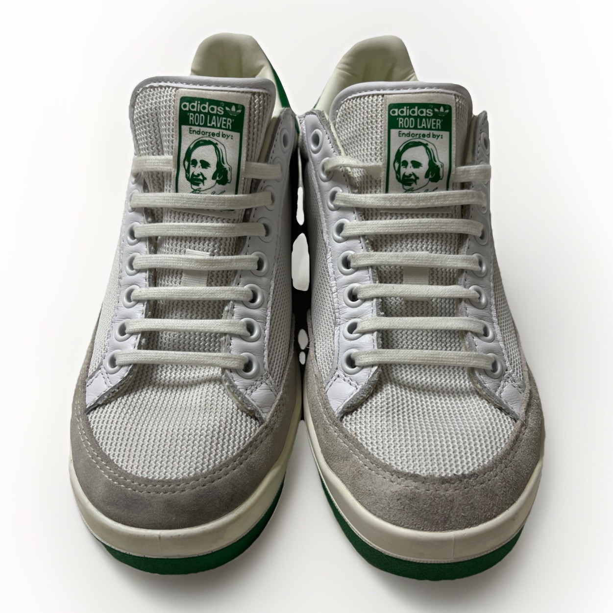 Adidas Rod Laver White Fairway Green G99863 Men’s Shoes NEW Adidas Rod Laver White Fairway Green G99863 Men’s Shoes NEW