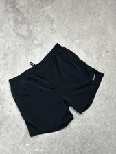 Nike big swoosh vintage nylon shorts size xL black