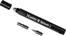 Caddy Splash Golf Club Groove Sharpener Tool - 3-In-1 Golf Club Cleaner for Wedg