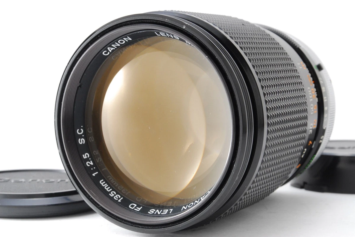 Canon FD Camera Lenses 135mm Focal f/2.5 Maximum Aperture for sale