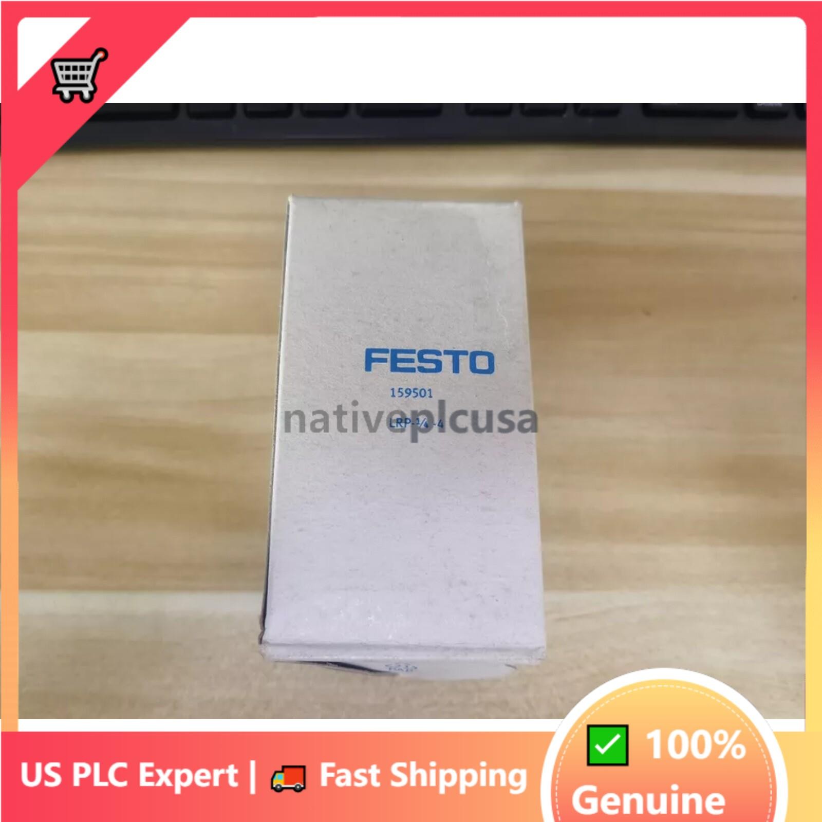 US FREE TAX New Festo LRP-1/4-4 159501 Precision pressure regulator
