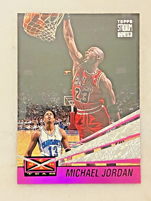 1993-94 Stadium Club Beam Team Complete Set W/ Michael Jordan