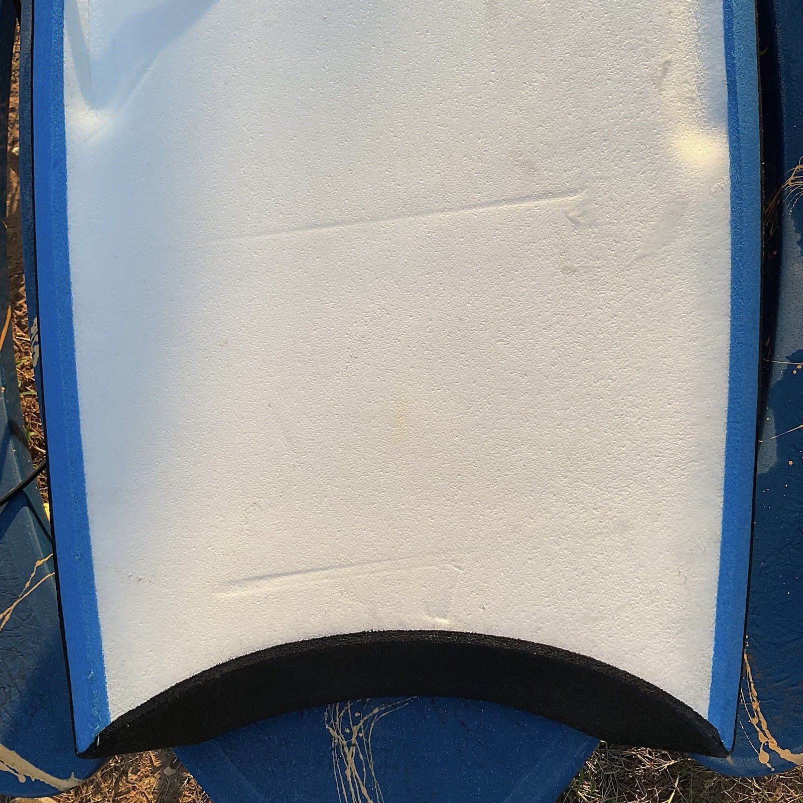 Vintage Morey Boogie Bodyboard Mach 7-SS White Silver Surfing Water Sports