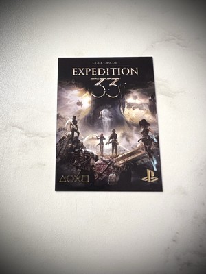 Clair Obscur Expedition 33 Playstation Trading Card PS Sammlerstück