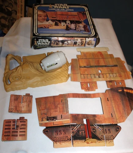 VTG 1979 Star Wars Land of the Jawas Playset 99% Complete Kenner ANH w/ box POP