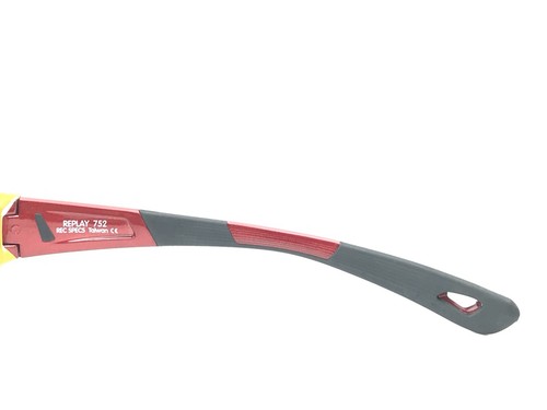 Gafas deportivas rojas Liberty Sport Rec Specs REPLAY 752 55-20 130 - Imagen 9 de 11