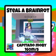 Capitano Moby 160m/s | Steal a Brainrot | SaB | Fast Delivery🟢