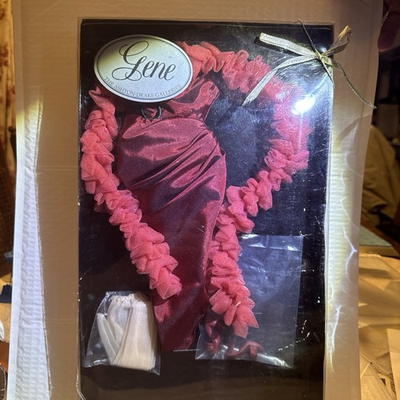 #ad Ashton Drake Gene Outfits HiFi and Ransom in Red Red High Heels Pantyhose $30.00