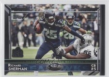 2015 Topps Topps.com Online Exclusive NFL 50th Super Bowl Richard Sherman 0h1