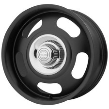 One 17x9 American Racing Vn506 5x4.755x5 12 Satin Black Wheel Rim 78.1