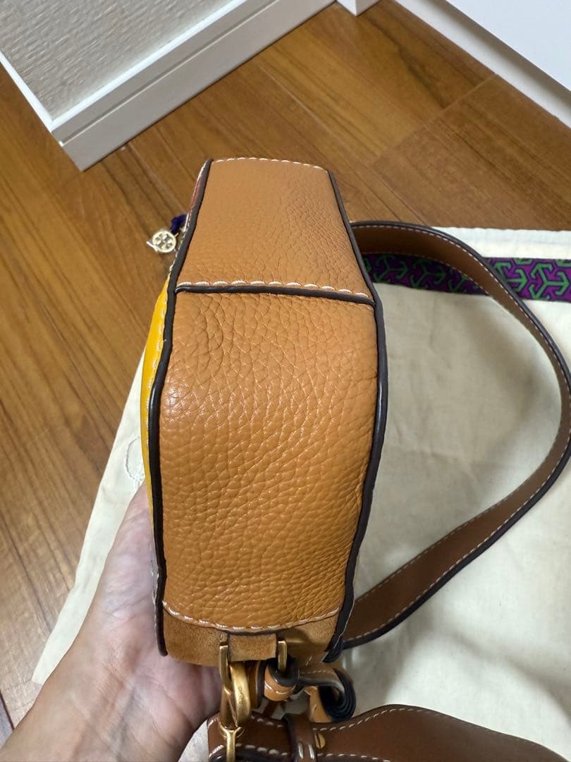 Tory Burch Patchwork Leather Camera Bag Small Ret… - image 9