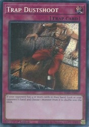 Trap Dustshoot RA05-EN077 Secret Rare 1st Edition