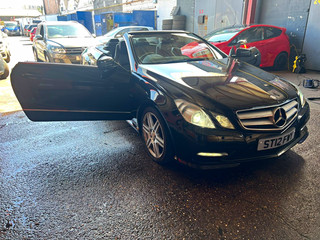 2012 MERCEDES BENZ E250 SPORT AMG 2.1 CABRIOLET SPARES OR REPAIRS NEEDS INJECTOR