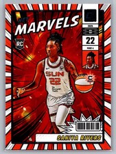 Saniya Rivers 2025 Donruss WNBA #5 Connecticut Sun Net Marvels