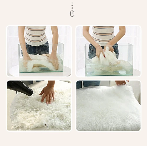 Luxury Faux Wool Plush Soft Fluffy Cushion Cover Pillow Cases Sofa Home Decor AA - Picture 9 of 39