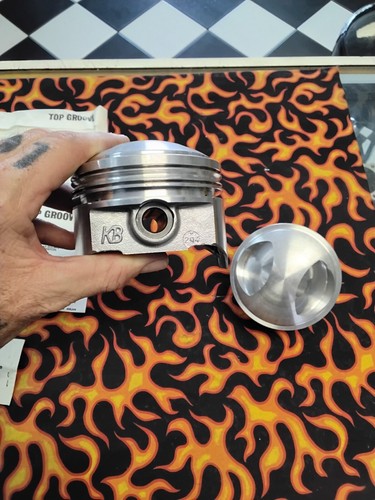 shovelhead big bore stroker kb performance cast pistons kit KB294.010 engine - Picture 2 of 8
