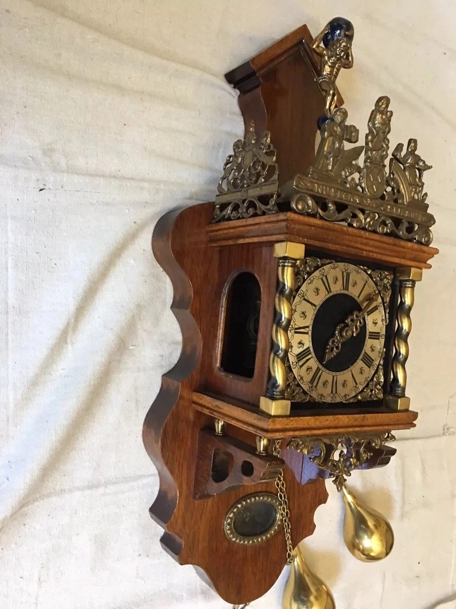 Dutch Antique Nu Elck Syn Sin Wall Clock | Ebay