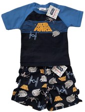 NEW  Star Wars Hanna Andersson Swimsuit - Sunblock Rash Guard  Trunk-Size:US 3