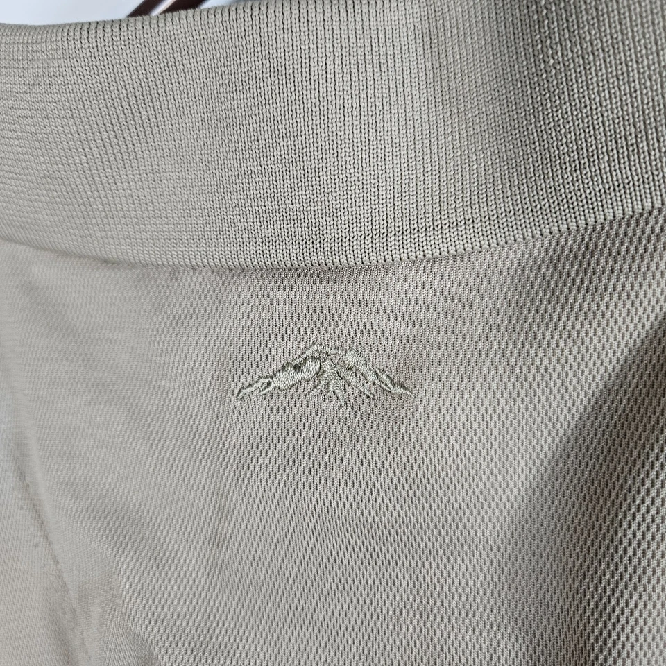 Camisa polo Pacific Trail Outdoor Wear manga larga Pit Vent caqui para hombre talla grande Foto 4 de 4