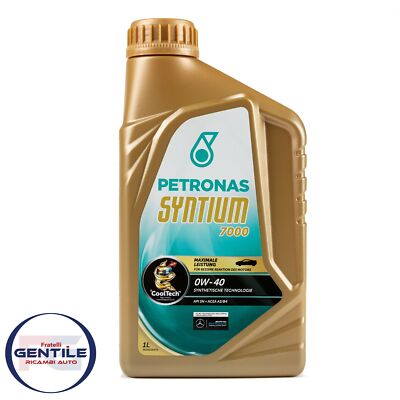 PETRONAS SYNTIUM 7000 0W-40 1 LT ENGINE OIL AMG MERCEDES FULLY SYNTHETIC A3/B4