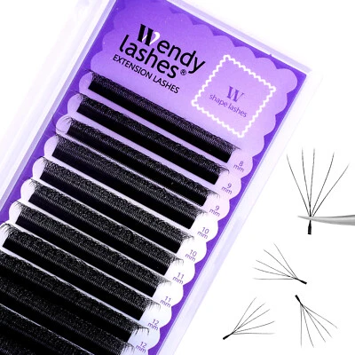 WENDY LASHES Wendy 5D W shape Lashes 0.07mm D Cur Individual Lash Eyelash Extensions Lashes