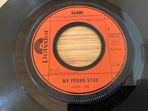 SLADE "MY FRIEND STAN / MY TOWN" 1973 POLYDOR RECORDS WEST GERMAN 1. PRESSING 7" - Picture 9 of 12