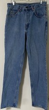 Vintage Levi's 506 Denim Jeans Boot Cut Orange Tab Size 34x34