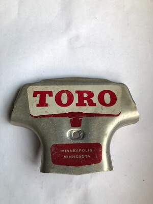 #ad #ad TORO Metal Marker for a Lawn Mower with the words quot;Clutch amp; Throttlequot; on top $10.00