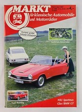 Oldtimer Markt Heft Juni 6/1987 - NSU Sportmax Glas BMW GT Ford Mustang Sunbeam