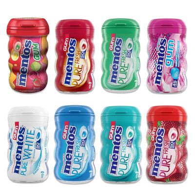 Mentos Gum Variety 8 Pack Sugar Free Gum Mint Gum Mentos Mints Spearmint Gum