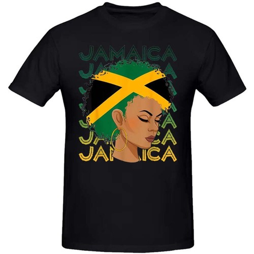 3D Printing Black Jamaica Girl's T-shirts - Picture 27 of 77